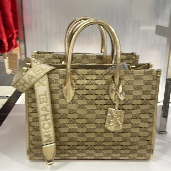 Michael Kors Medium Mirella EW Tote Bag Crossbody Shoulder Handbag NWT - Picture 5 of 16